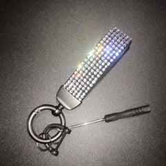 Sparkling Car Keychain Bling Accessories for Women