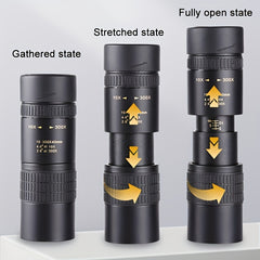 HD Portable Monocular With BAK4 Prism - Bird Watching Travel Sightseeing