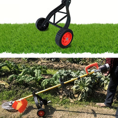 Adjustable Support Wheel for Lawn Trimmer Push Mower