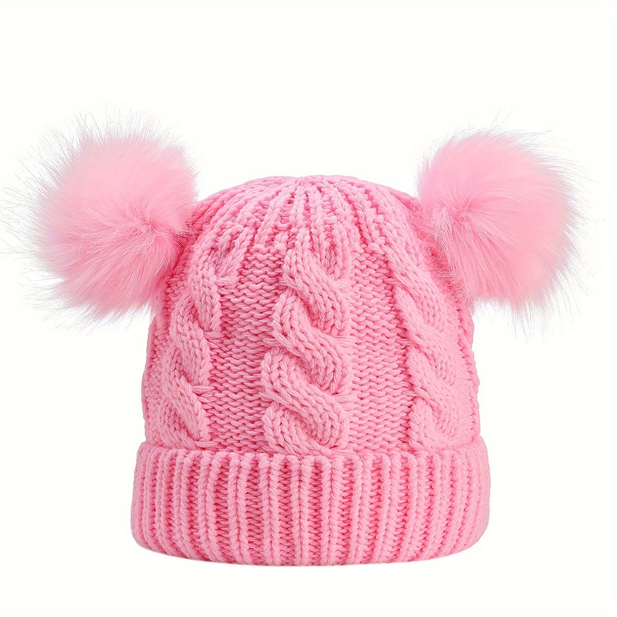 Kids Winter Sports Knitted Hat Warm Beanie