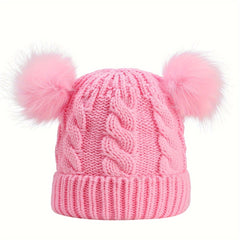 Kids Winter Sports Knitted Hat Warm Beanie