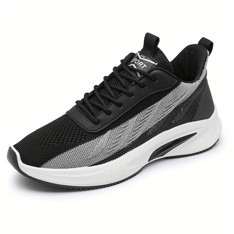 Men's Knit Athletic Shoes for Running Gym Sneakers