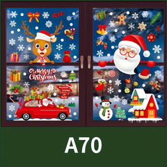 Christmas Wall Sticker Decoration PVC Window Sticker