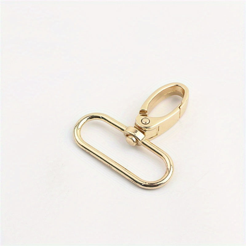 10PCS 3 Bag Strap Hook Oval Swivel Lobster Clasp Hanger DIY Keychain