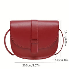 Shell Shaped Crossbody Bag PU Leather Mobile Phone Bag for Girls