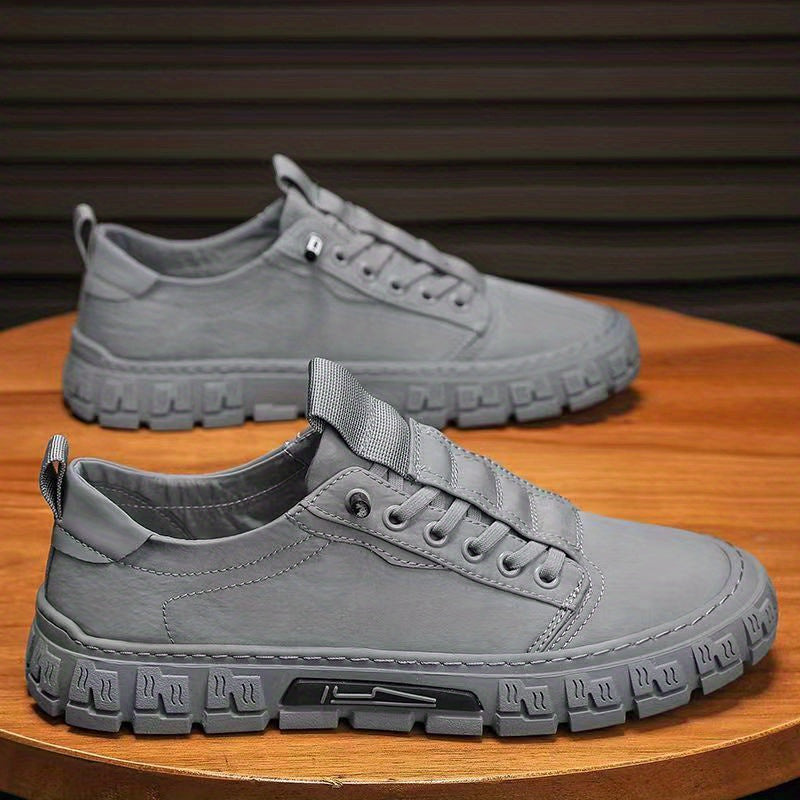 Men's Casual Lace-up Sneakers Comfortable Breathable Shoes
