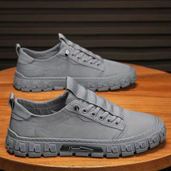 Men's Casual Lace-up Sneakers Comfortable Breathable Shoes