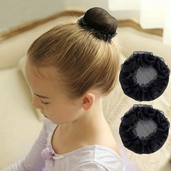 5pcs Elastic Hair Net for Ballet & Fitness Training