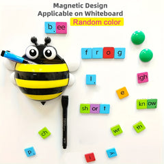 100pcs Magnetic Letters & Words Set Square Shape Educational Durable