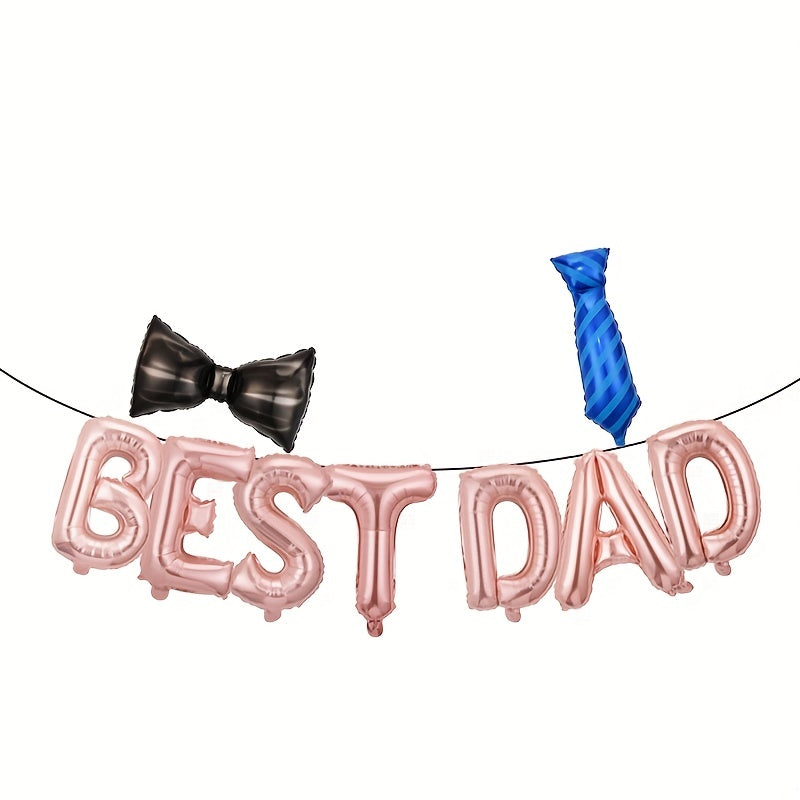 Father's Day Balloons Set - Beard Aluminum Film Balloon
