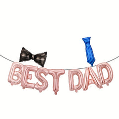 Father's Day Balloons Set - Beard Aluminum Film Balloon