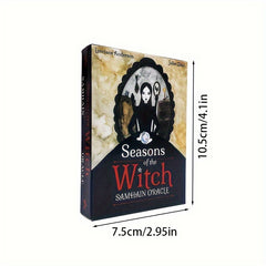 Seasons Of The Witch 78 Tarot Cards For Beginners Playing Cards Guide Book