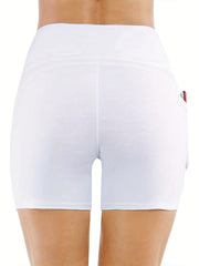 High Waist Butt Lifting Yoga Tight Shorts Sports Fitness Yoga Running Shorts