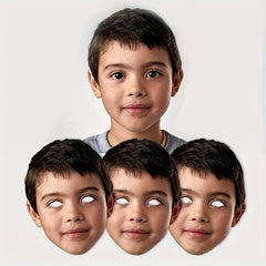Customizable Cartoon Character Face Mask for Birthday Party Favors