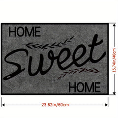1pc Welcome Door Mat Non slip Front Door Outdoor Indoor Entrance Mat