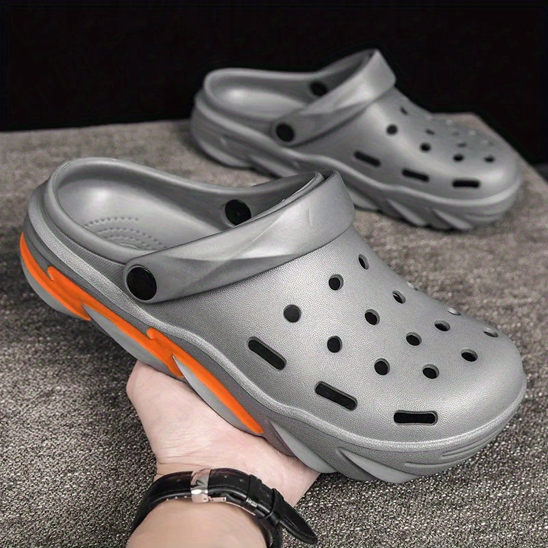 Men's Closed Toe Clogs Soft Sole Sandals