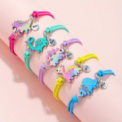 5pcs Dinosaur BFF Bracelet for Girls Friends