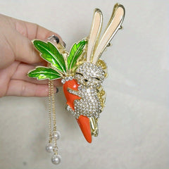 Vintage Flower Hair Claw Floral Claw Clips Ponytail Holder Hair Accessorie