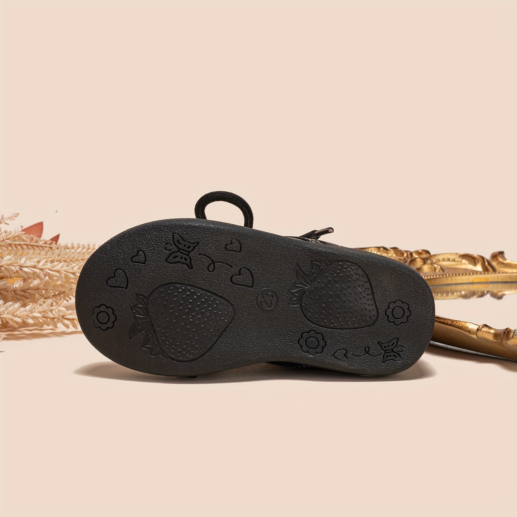 Solid Boots With Zipper For Girls Lightweight Non Slip Boots