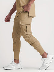 Men's Solid Joggers Outdoor Active Sweatpants
