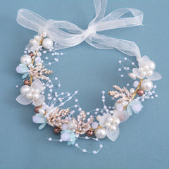 Faux Pearl Hair Hoop Bridal Wedding Headband