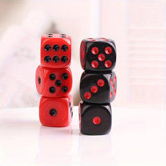 10pcs Acrylic Dice 16mm Round Corner Game Dice
