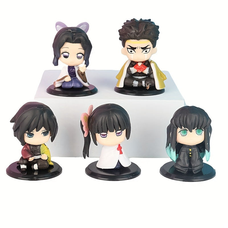 5pcs Anime Character Ornament Model Fan Collection Gift
