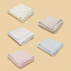 Soft Double Layer Fleece Baby Swaddle Blanket