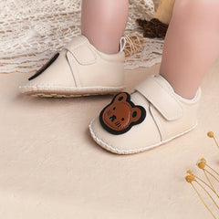 Cartoon Bear Baby Girls Sneakers Non Slip Shoes