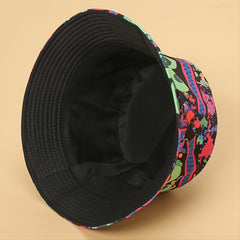 Egg Printed Bucket Hat Unisex Lightweight Outdoor Headwear