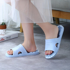 Women's Comfy Massage Slides Non Slip Bathroom Shoes