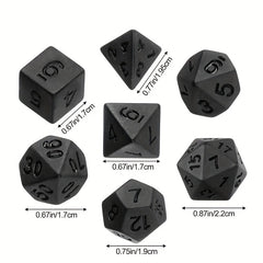 7pcs Polyhedral Dice Set Fun Tabletop Game Gift