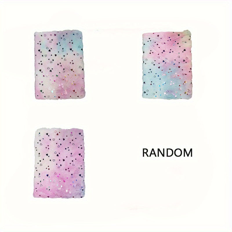Velvet Notebook A4 Gradient Student Journal High Value Gift Notepad