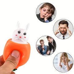 5 Carrot Rabbit Toys Easter Basket Stuffing Christmas Novelty Gadg