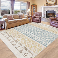 Nordic Boho Carpet Soft Non-Slip Mat for Bedroom Living Room Bathroom