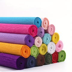 Colorful Crinkle Paper Origami Diy Material Pack