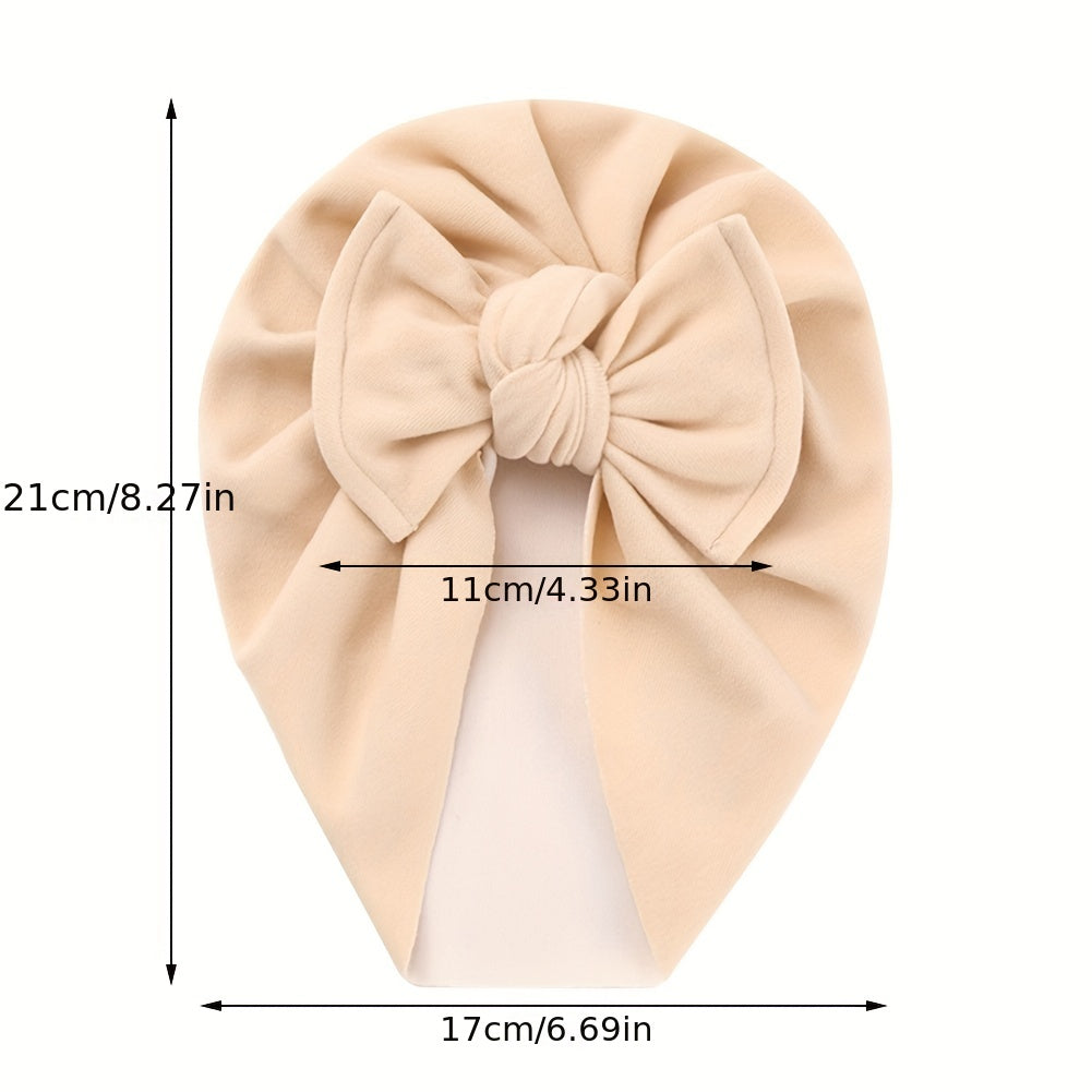 Kids Imitated Cashmere Square Bow Hat