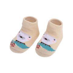 Adorable Animal Print Newborn Socks 0-24 Months Baby Boys