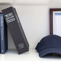 English Dictionary Money Box with Keylock - Hidden Safe Storage