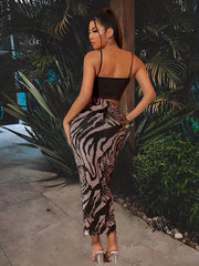 High Waist Pencil Skirt Casual Women's Clothing