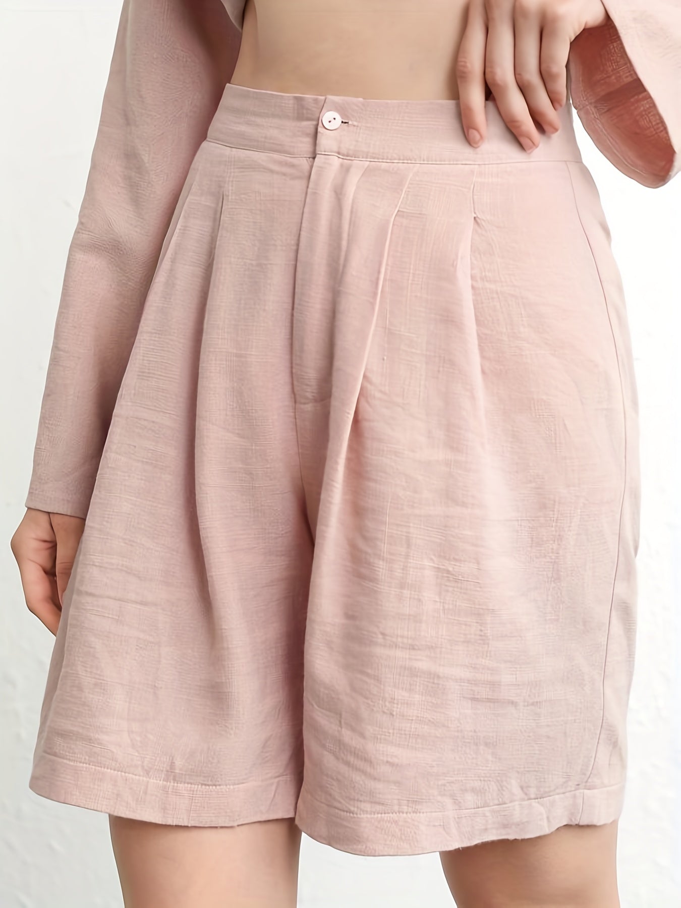 Comfy Solid Lounge Shorts Womens Bottoms