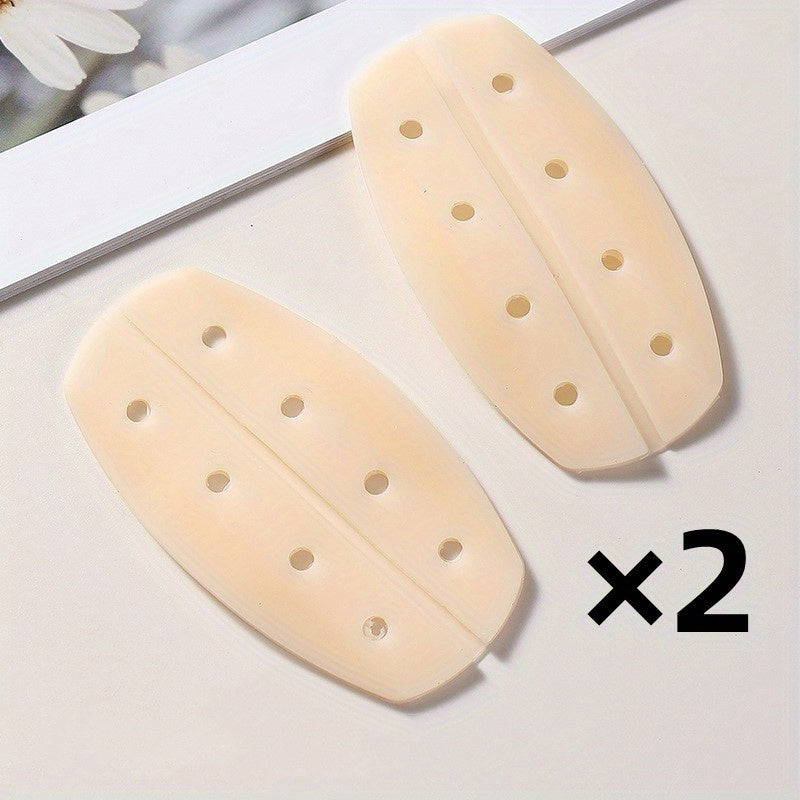 4 Pcs Silicone Shoulder Pads Non-slip Bra Strap Soft Cushions