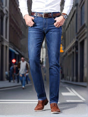 Men's Slim Fit Straight Leg Jeans