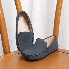 Boys Slip On Loafer Shoes Lightweight Comfortable Flat Shoes