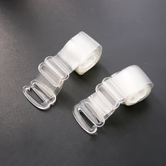 2pcs Invisible Shoulder Straps Transparent Adjustable Underwear Women's Accessor