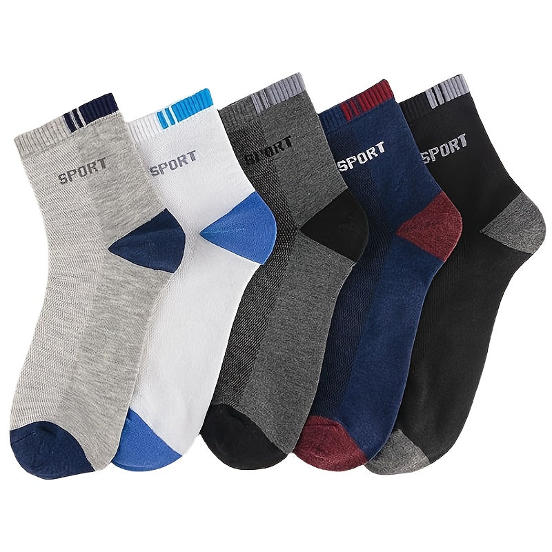 10 Pairs Anti-odor Breathable Low-cut Socks
