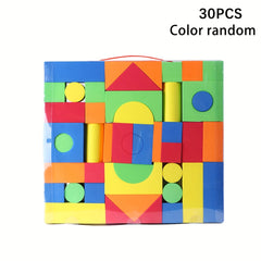 Foam Building Blocks Puzzle Stacking Toy - Ideal Gift for Kids