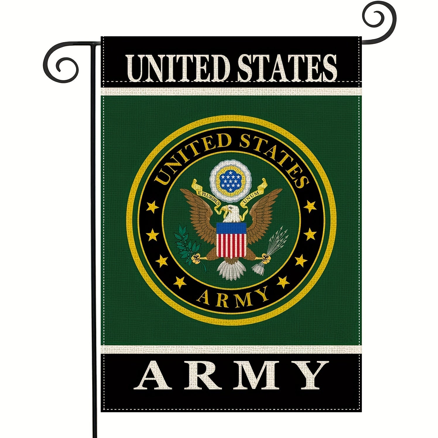 Veterans Garden Flag U S Military Gift Double Sided Outdoor Decor
