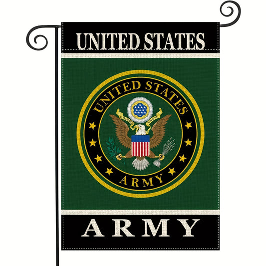 Veterans Garden Flag U S Military Gift Double Sided Outdoor Decor