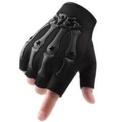 Men's Half Finger Cycling Gloves Outdoor Sports Fitness Non Slip